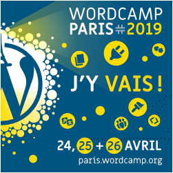 badge wordcamp paris 2019